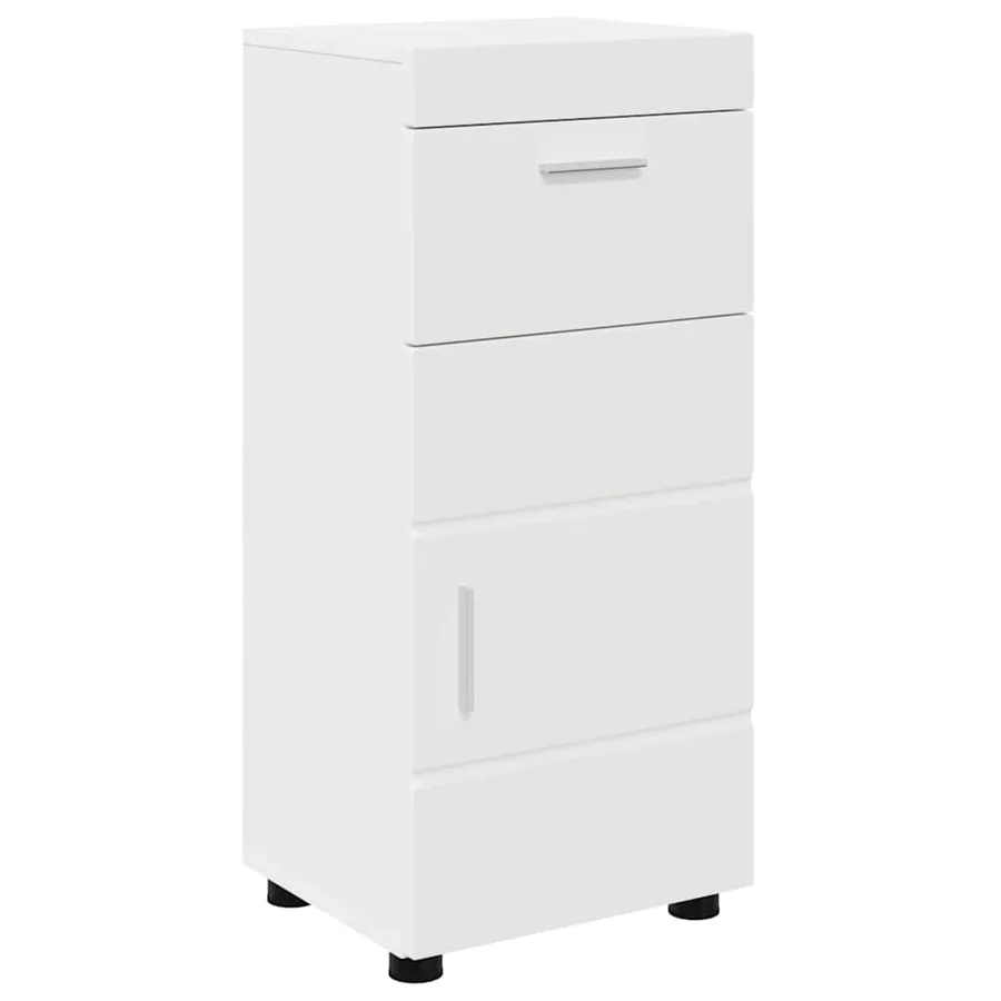 Ensemble de mobilier de salle de bain TULUM 5 pcs Blanc - 9