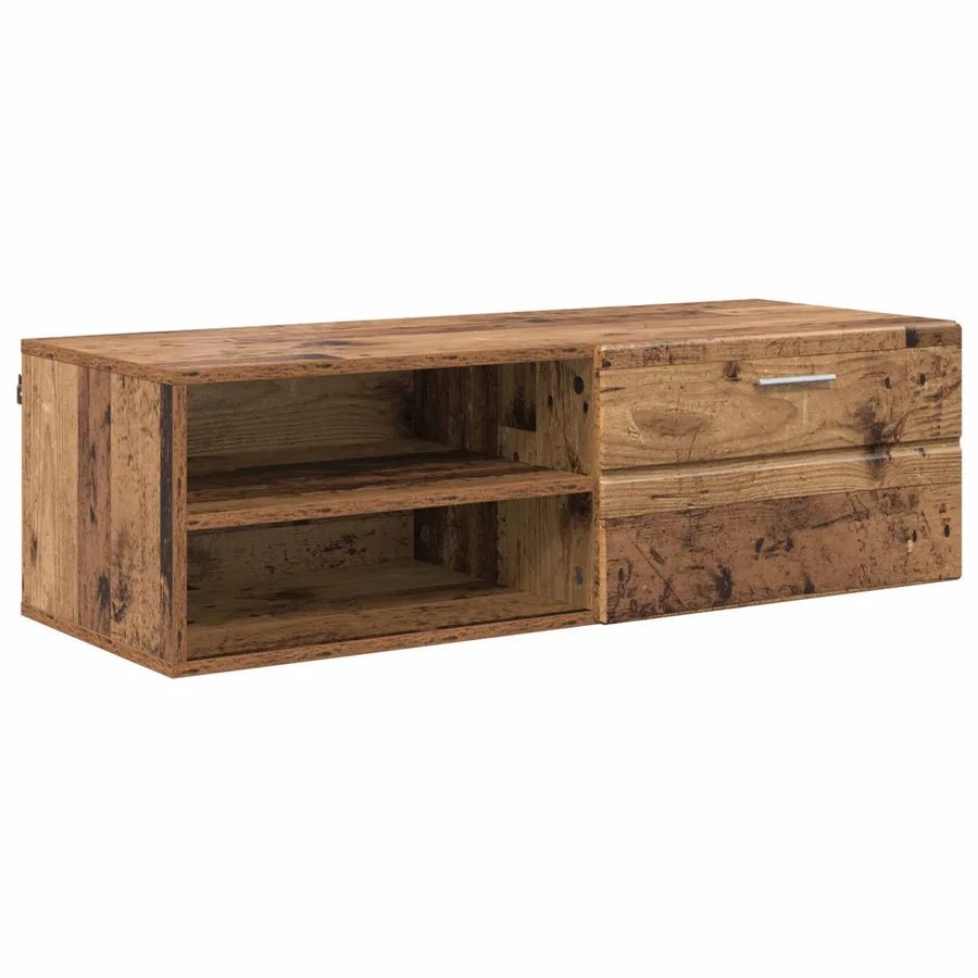 Cabinet en Bois avec tiroir Bois ancien 100,5 x 39 x 30 cm - 2