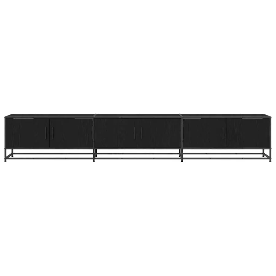 Unites TV 240 x 35 x 41 cm Chêne noir Bois d'ingénierie - 6