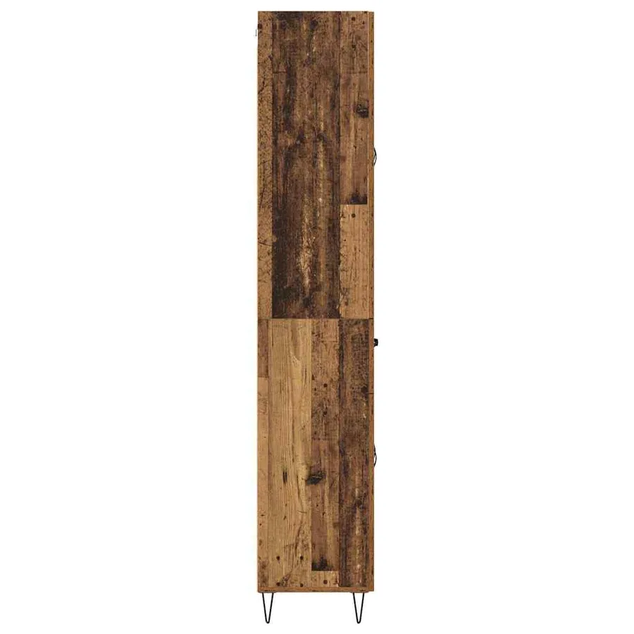 Haut Armoire Bois Ancien 69,5 x 34 x 180 cm Bois d'ingénierie - 9