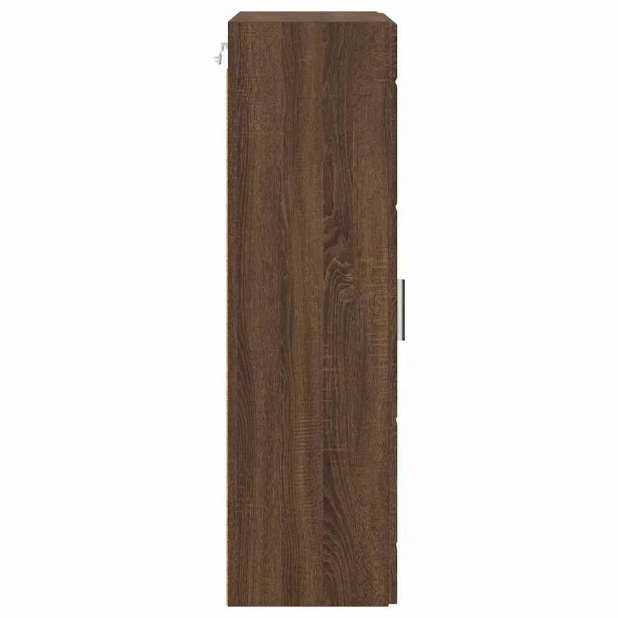 Cabinet en Bois Chêne brun 50 x 29 x 100 cm Bois d'ingénierie - 7