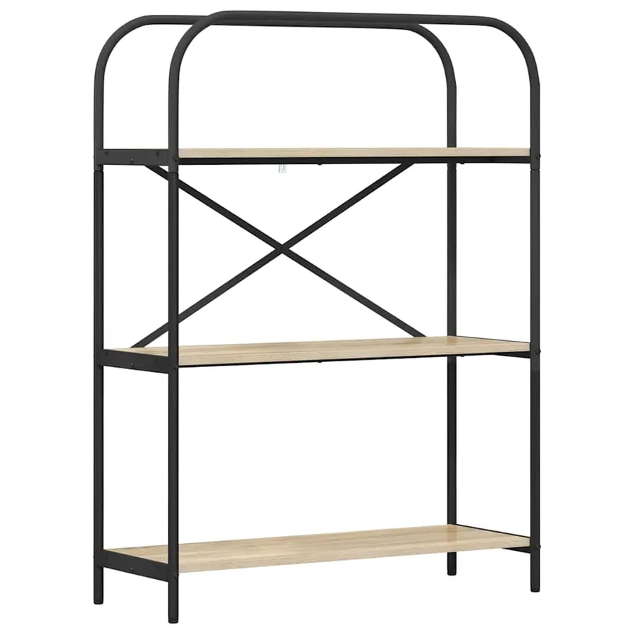 Étagère Chêne Sonoma 80 x 30 x 109 cm Bois d'ingénierie - 2