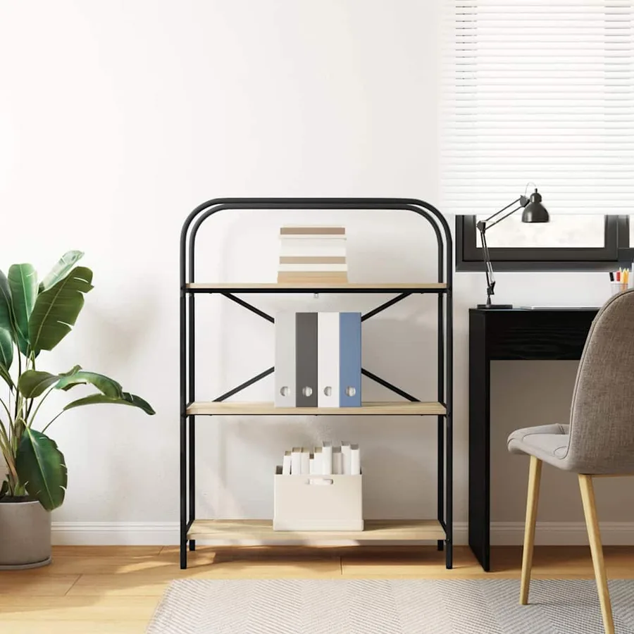 Étagère Chêne Sonoma 80 x 30 x 109 cm Bois d'ingénierie - 4