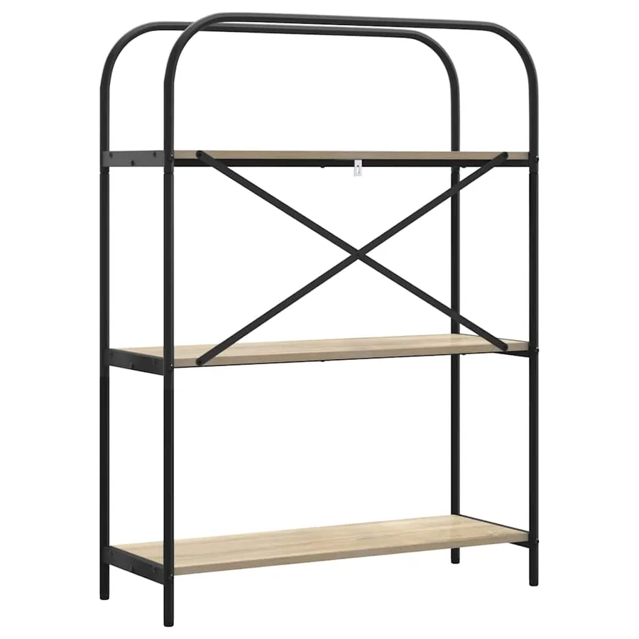 Étagère Chêne Sonoma 80 x 30 x 109 cm Bois d'ingénierie - 7