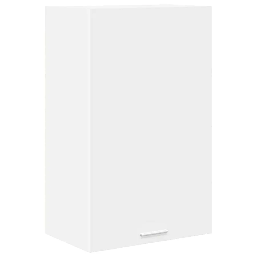 Armoire suspendue Blanc 50 x 31 x 80 cm Bois d'ingénierie - 2