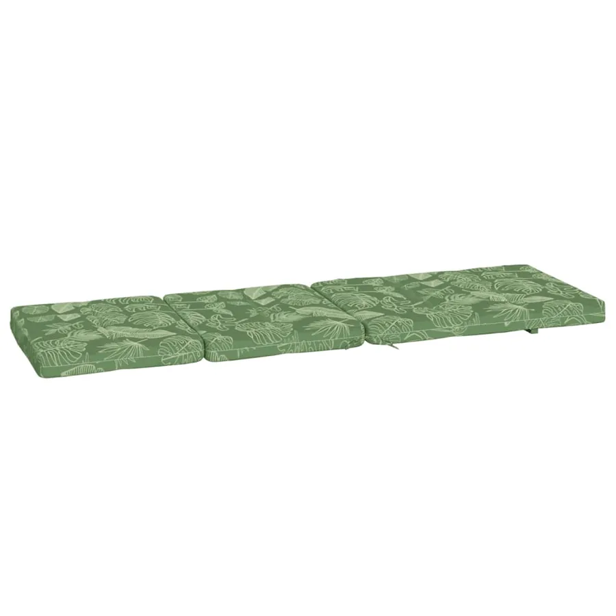Coussins de chaise longue lot de 2 motif de feuilles - 6