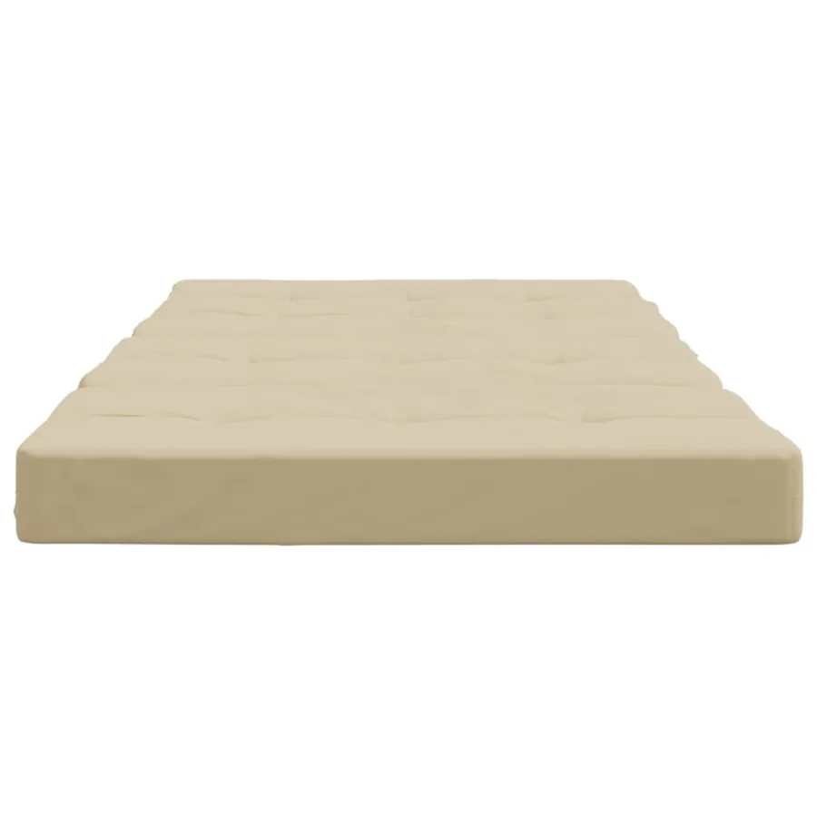 Coussins de chaise longue lot de 2 beige tissu oxford - 7