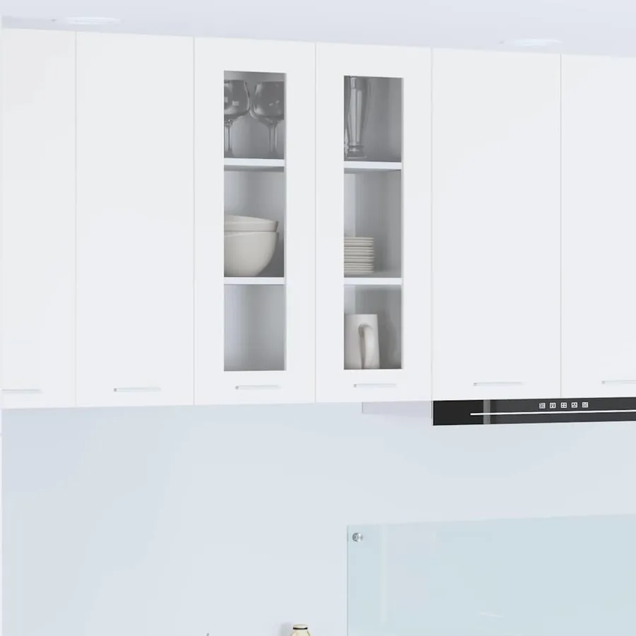 Armoire suspendue Blanc 60 x 31 x 80 cm Bois d'ingénierie