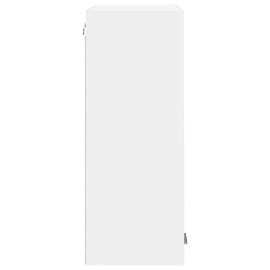 Armoire suspendue Blanc 60 x 31 x 80 cm Bois d'ingénierie - 7