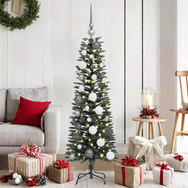 Sapin de Noël artificiel Vert 120 cm PVC, plastique et acier