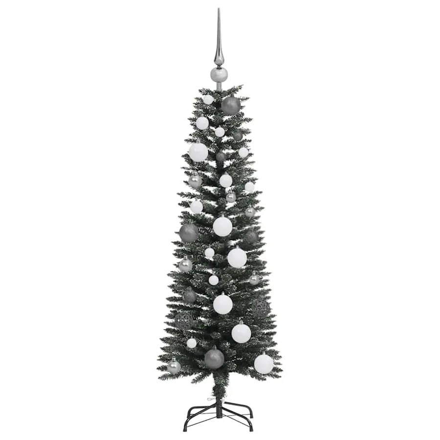 Sapin de Noël artificiel Vert 120 cm PVC, plastique et acier - 4