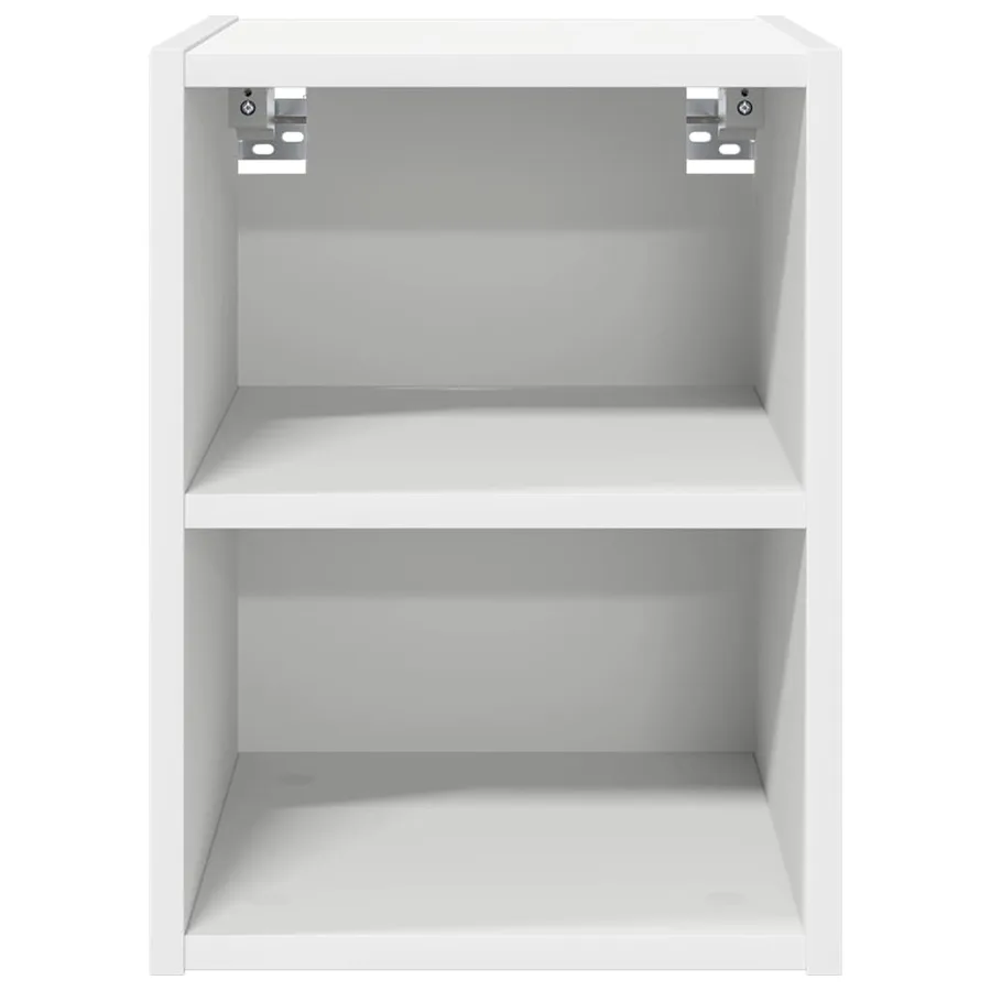 Armoire suspendue Blanc 30 x 29,5 x 40 cm Bois d'ingénierie - 5