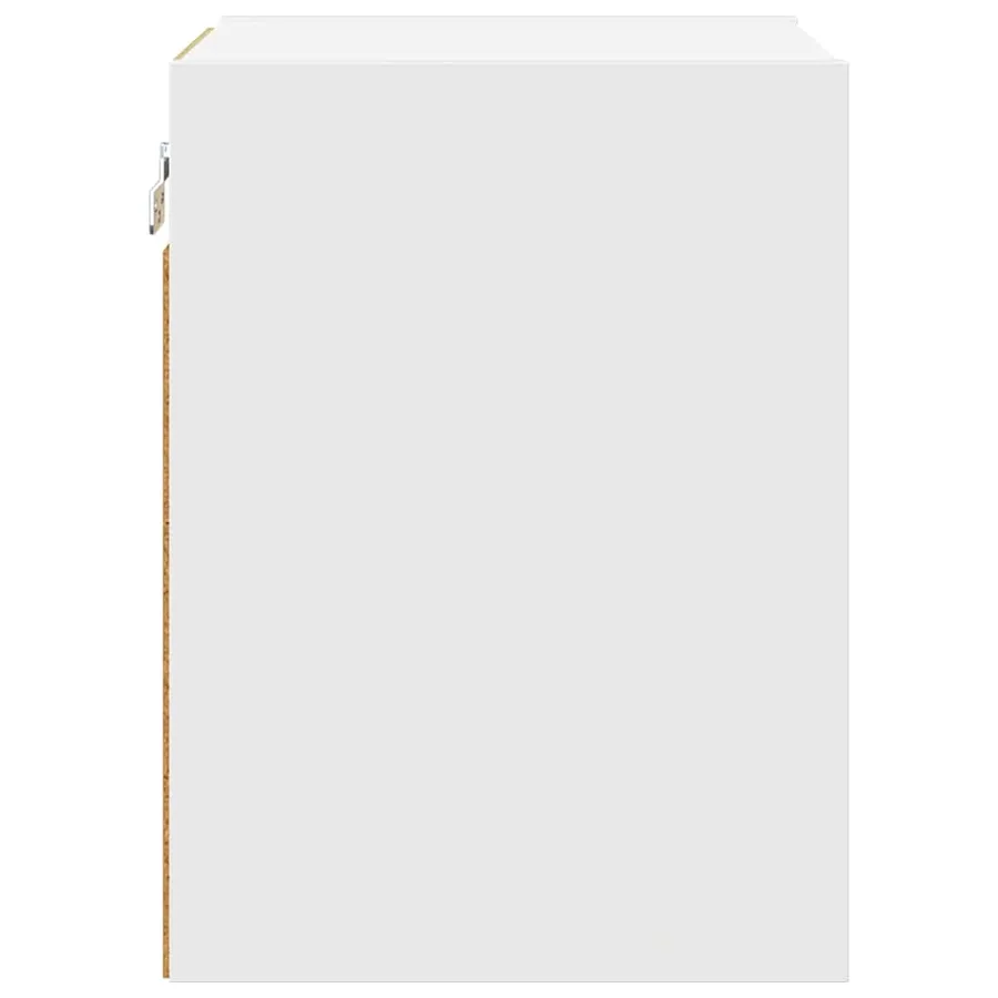 Armoire suspendue Blanc 30 x 29,5 x 40 cm Bois d'ingénierie - 6