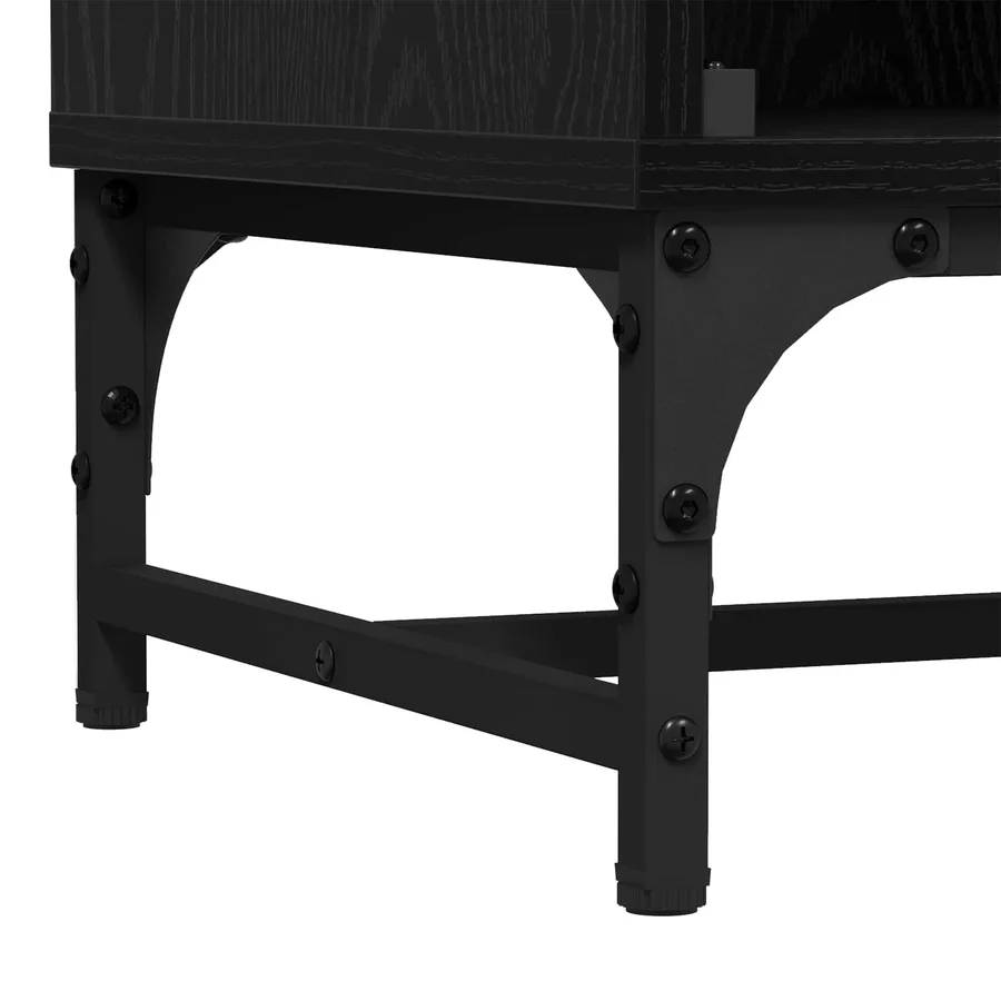Buffet Chêne noir 35 x 37 x 117 cm - 10