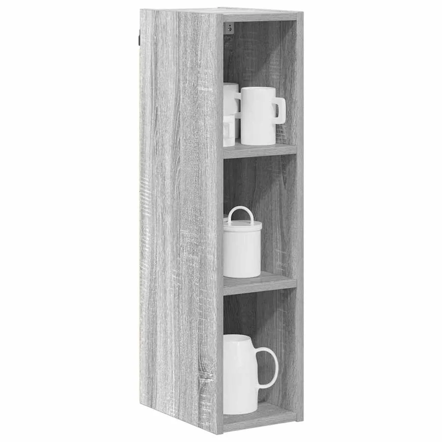 Armoire suspendue avec stockage Gris Sonoma 20 x 29,5 x 80 cm - 3