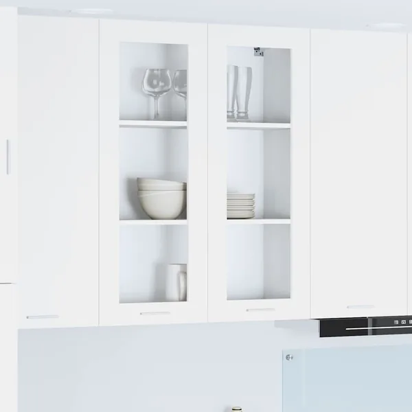 Armoire suspendue Blanc 80 x 31 x 100 cm Bois d'ingénierie