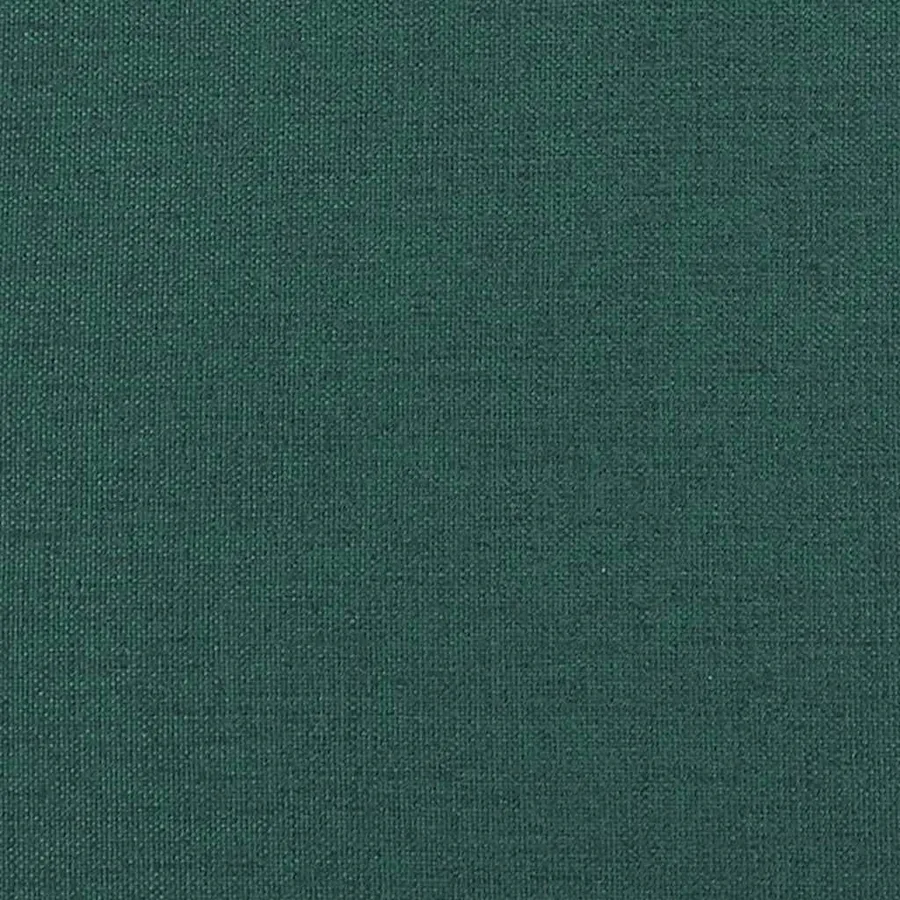 Chaises de Salle à Manger avec Roues 2 pcs Vert foncé tissu - 10