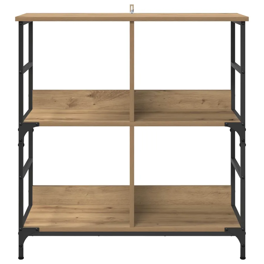 Étagère 4 niveaux 78.5 x 33 x 82 cm Bois d'ingénierie - 5