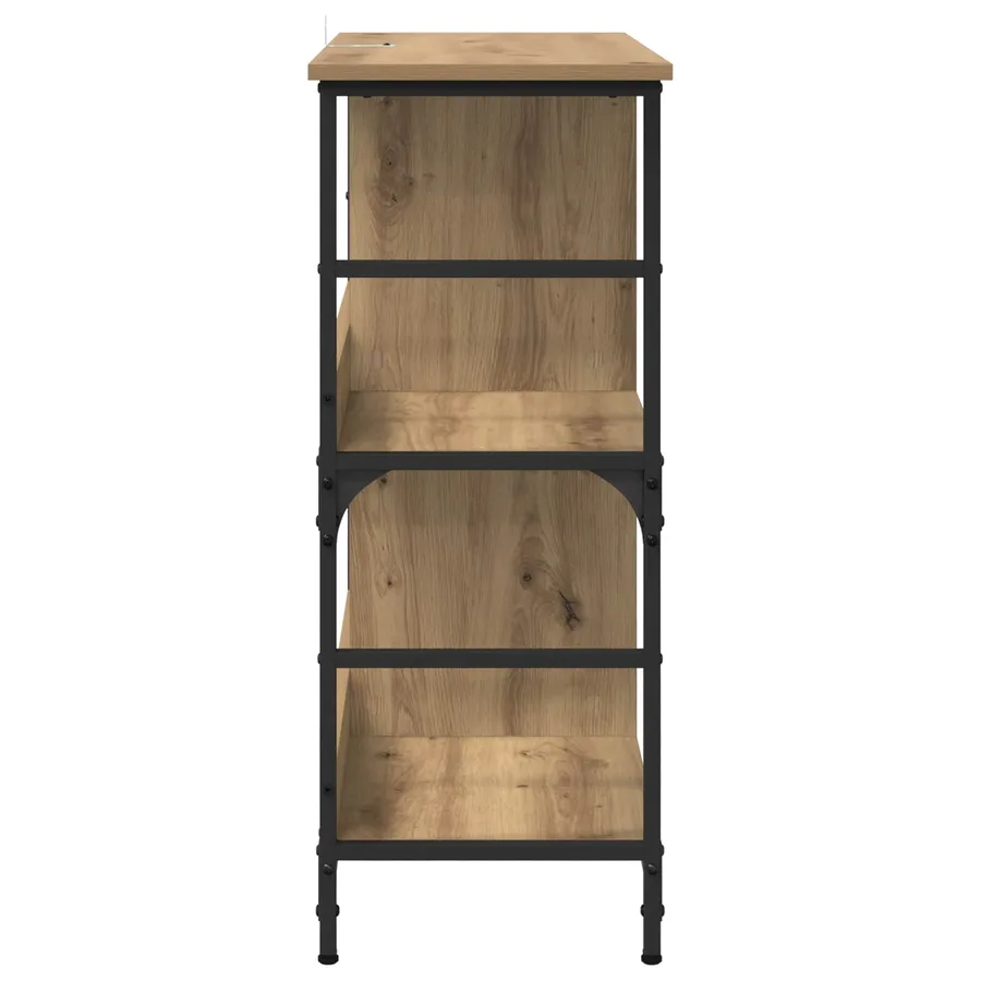Étagère 4 niveaux 78.5 x 33 x 82 cm Bois d'ingénierie - 6