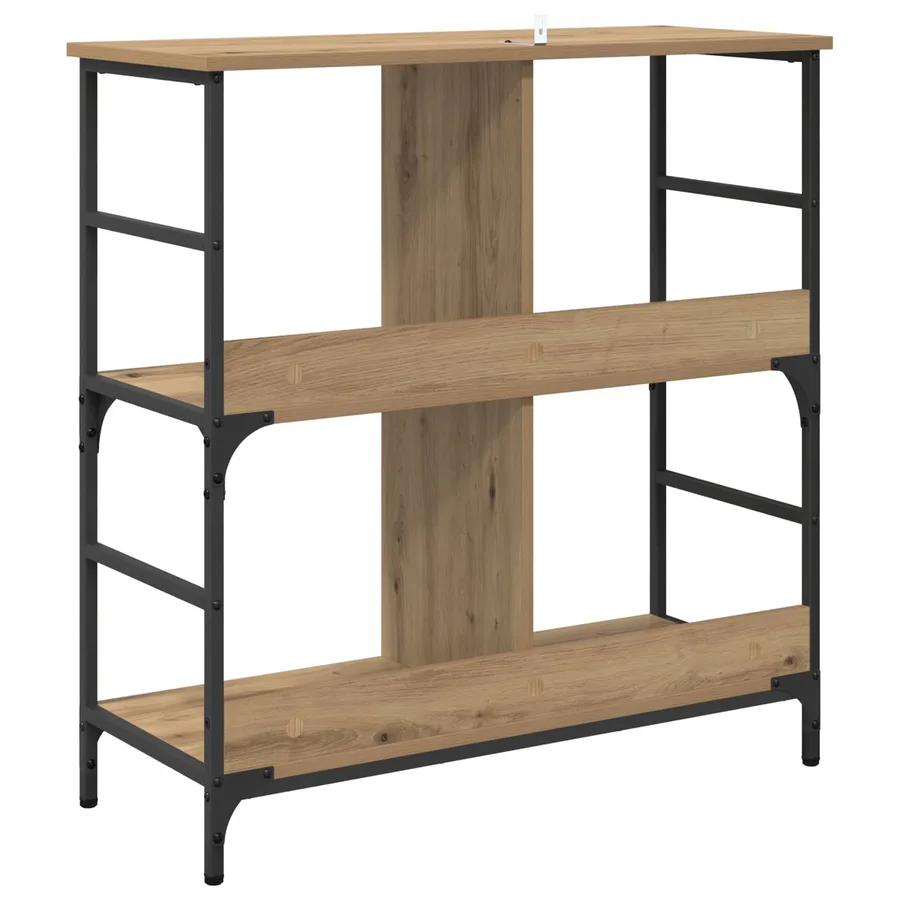 Étagère 4 niveaux 78.5 x 33 x 82 cm Bois d'ingénierie - 7