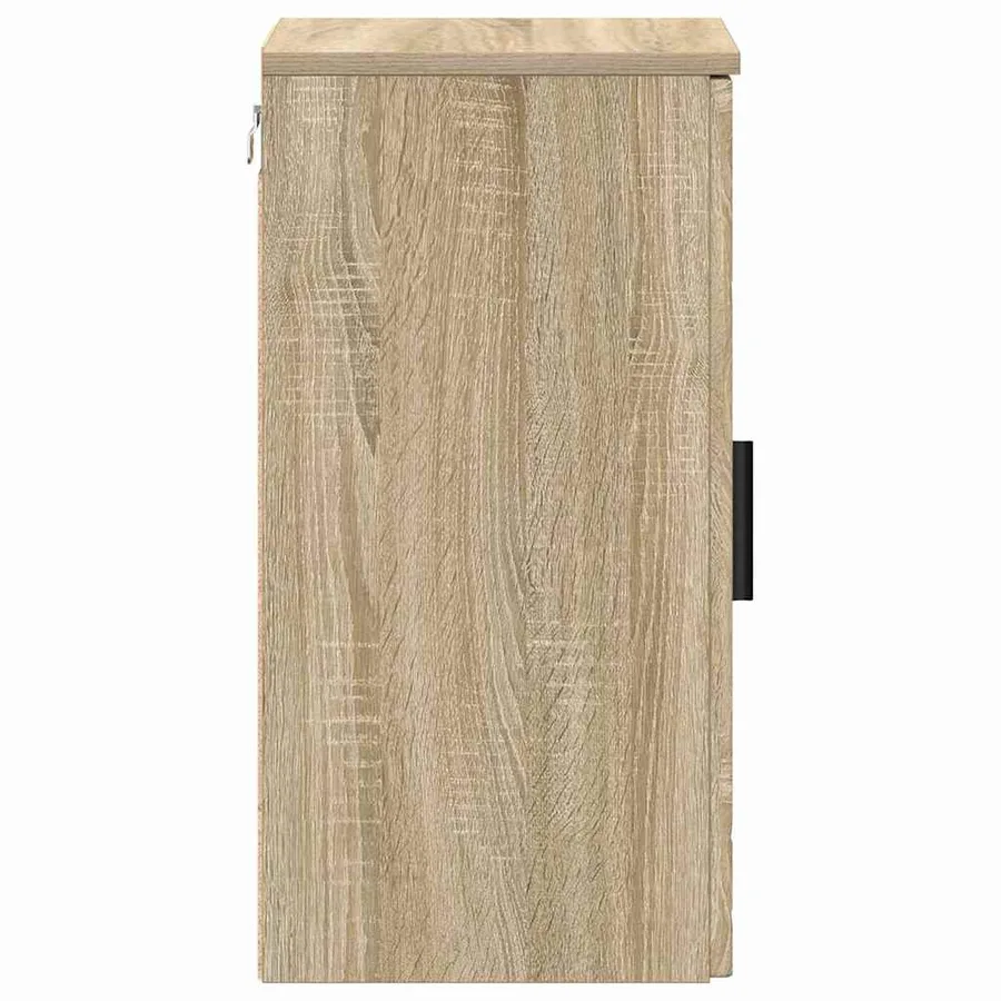Cabinet de salle de bain Chêne Sonoma 30 x 31,5 x 61 cm - 7