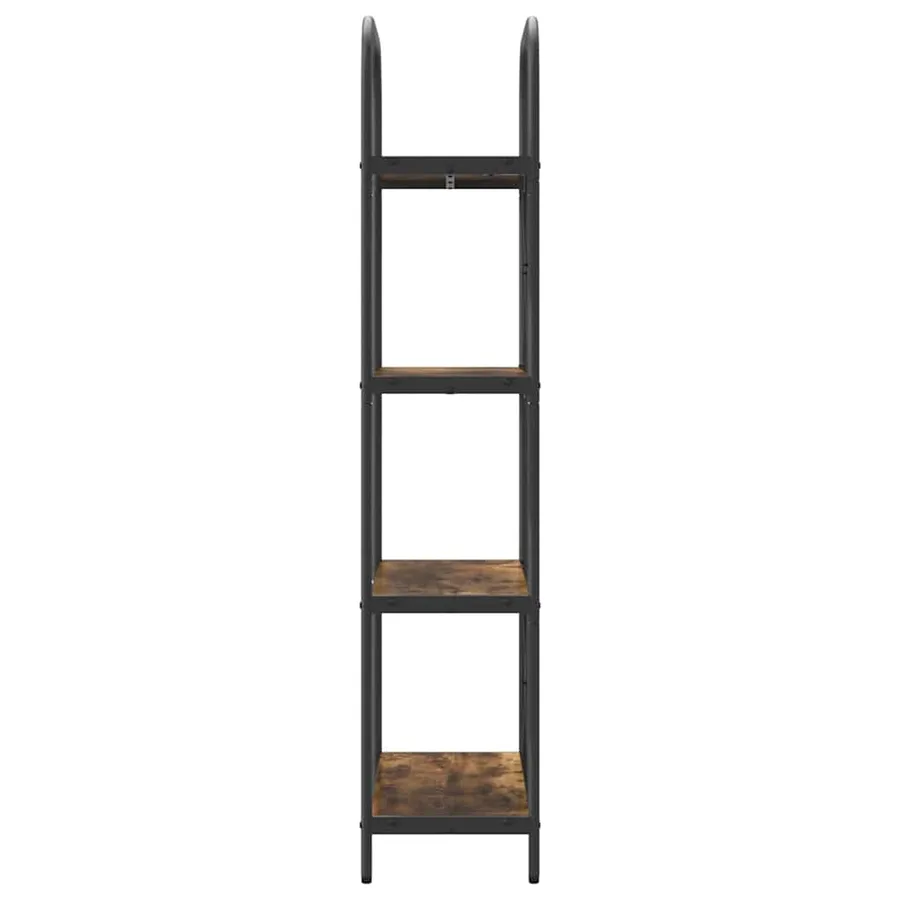 Étagère Chêne fumé 60 x 30 x 146 cm Bois d'ingénierie - 6