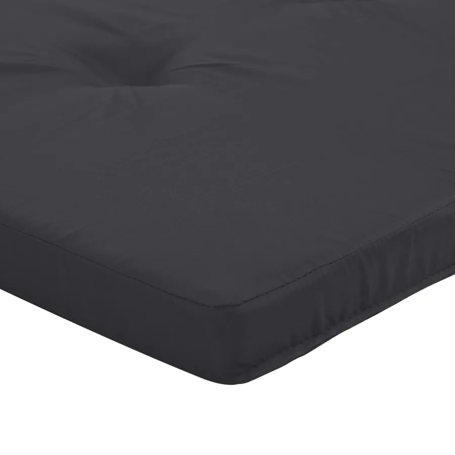 Coussins de chaise adirondack lot de 2 noir tissu oxford - 9