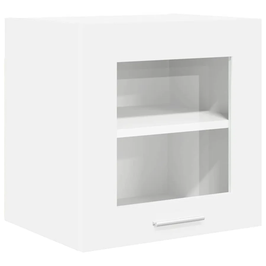 Armoire suspendue 2 pcs Blanc 40 x 31 x 40 cm Bois d'ingénierie - 5