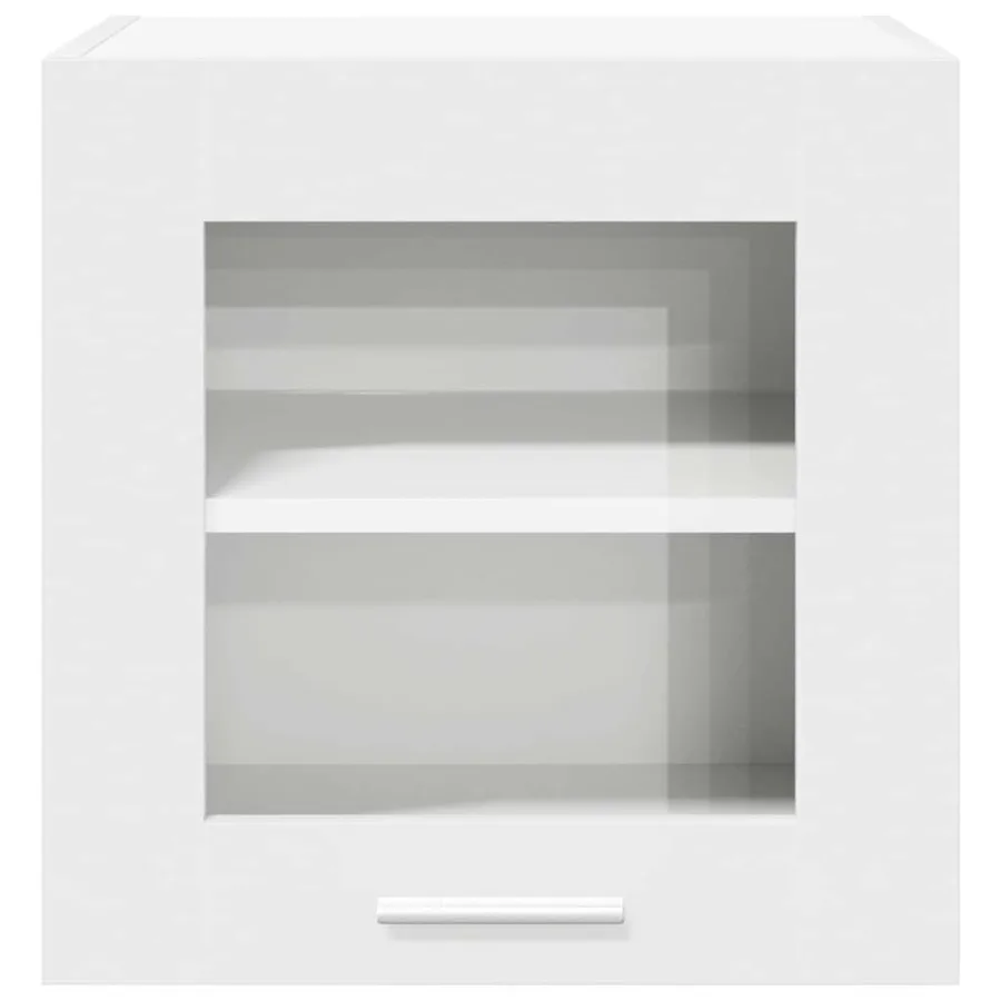 Armoire suspendue 2 pcs Blanc 40 x 31 x 40 cm Bois d'ingénierie - 7