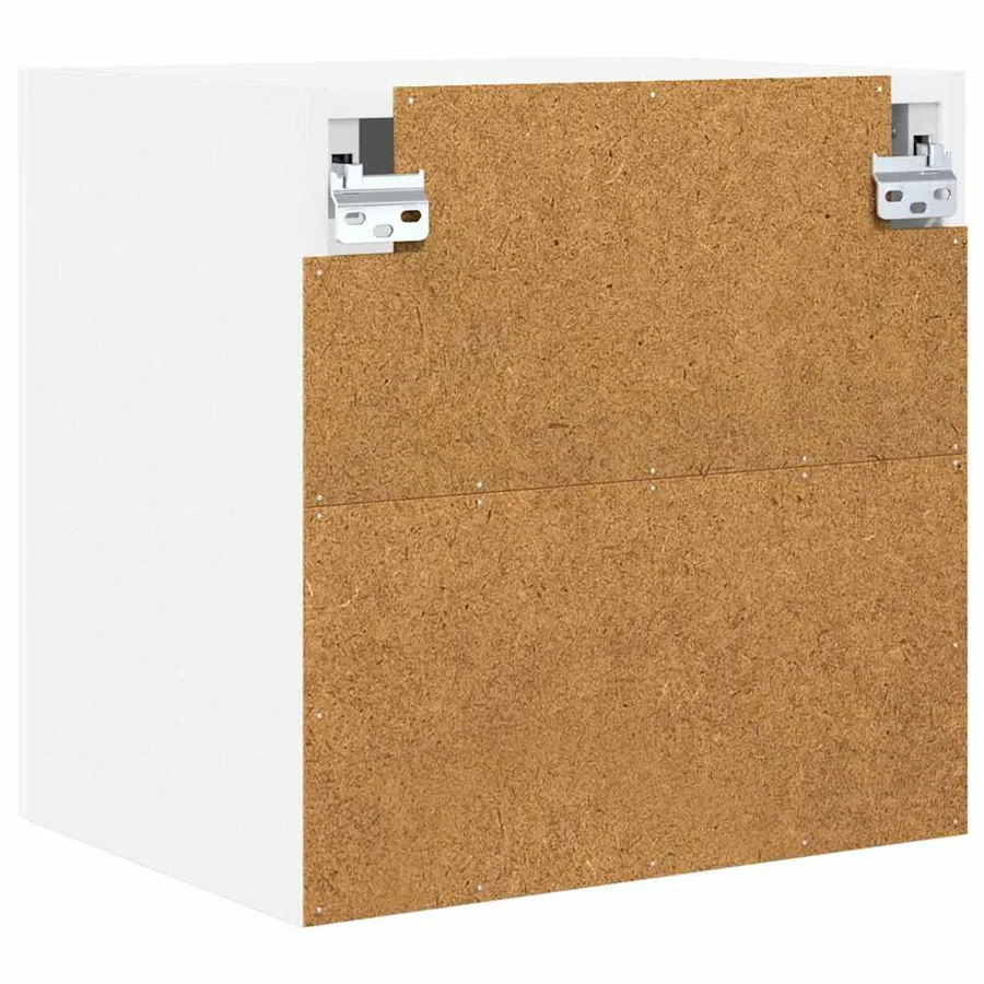 Armoire suspendue 2 pcs Blanc 40 x 31 x 40 cm Bois d'ingénierie - 9