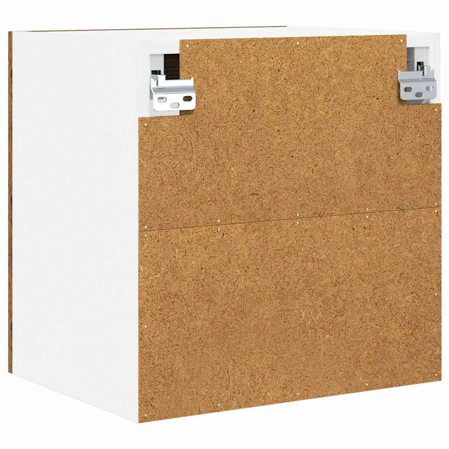 Armoire suspendue avec porte 2 pcs Bois ancien 40 x 31 x 40 cm - 9