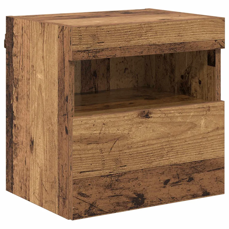 Meubles TV muraux 6 pcs Bois ancien Bois d'ingénierie - 6