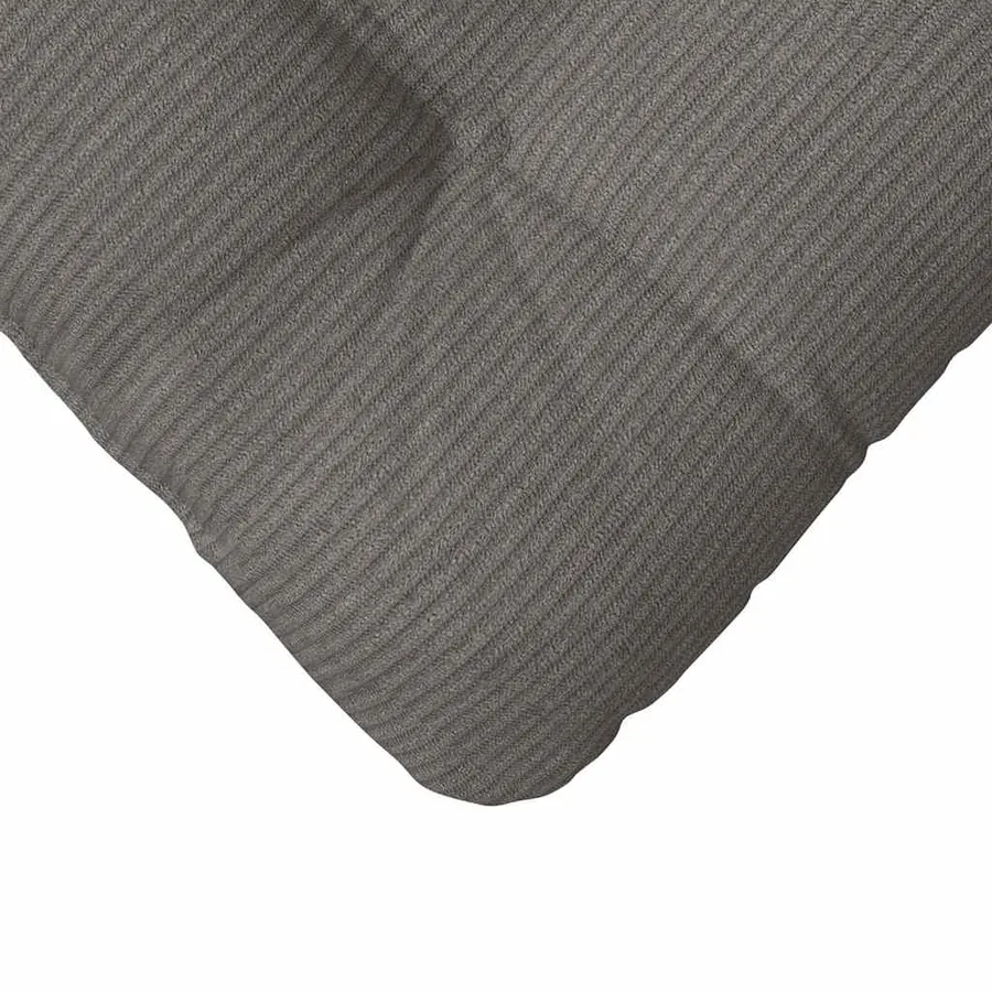 Coussins de siège 4 pcs Gris clair 45 x 45 cm - 9
