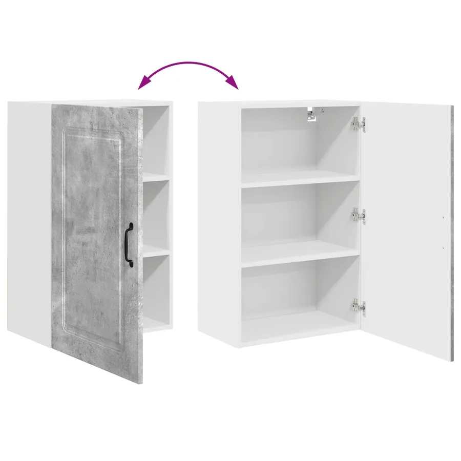 Panneau de lave-vaisselle Kalmar Gris béton 50 x 31 x 80 cm - 11
