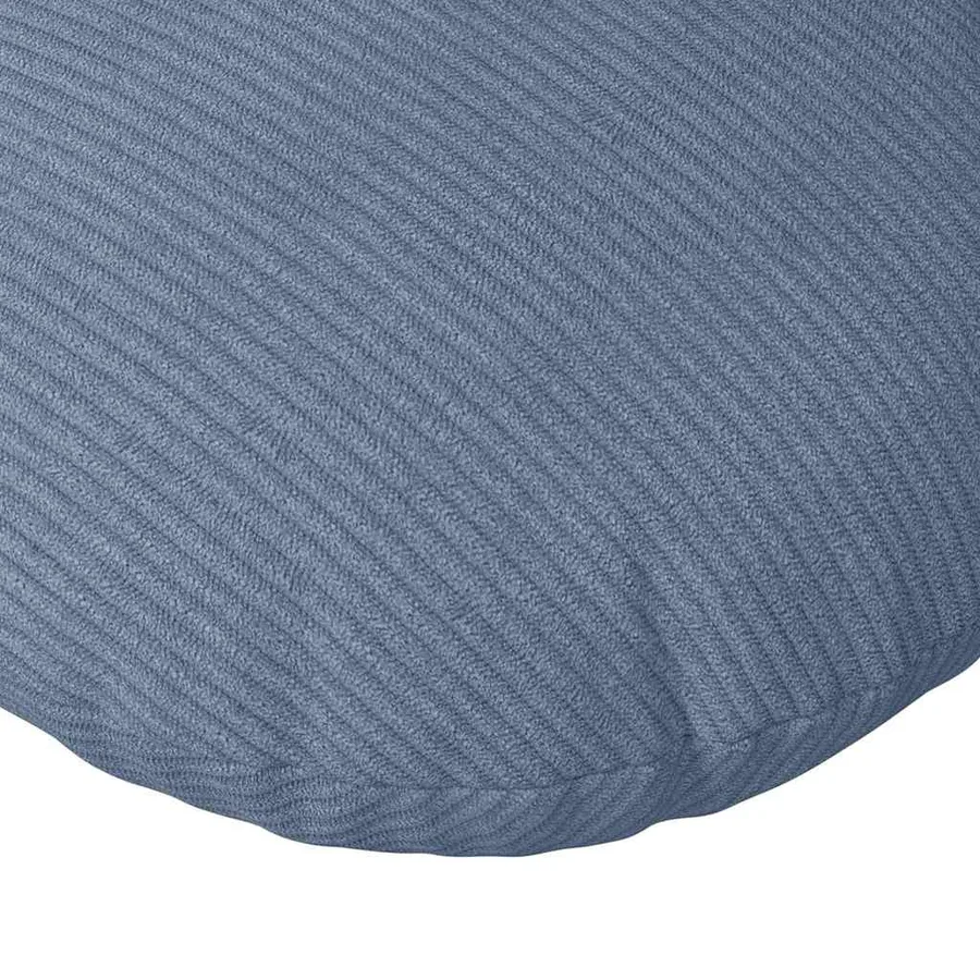Coussins de siège 2 pcs Bleu Ø50 x 19 cm - 7