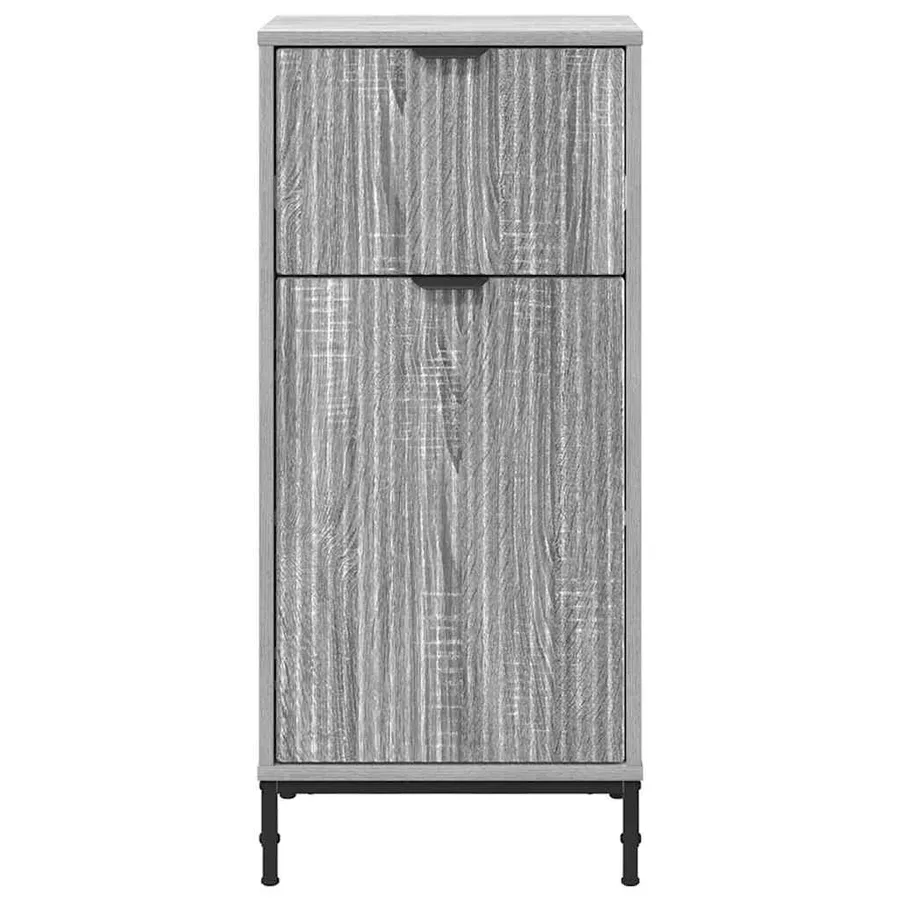 Cabinet de salle de bain Gris Sonoma 39,5 x 36 x 88 cm - 6