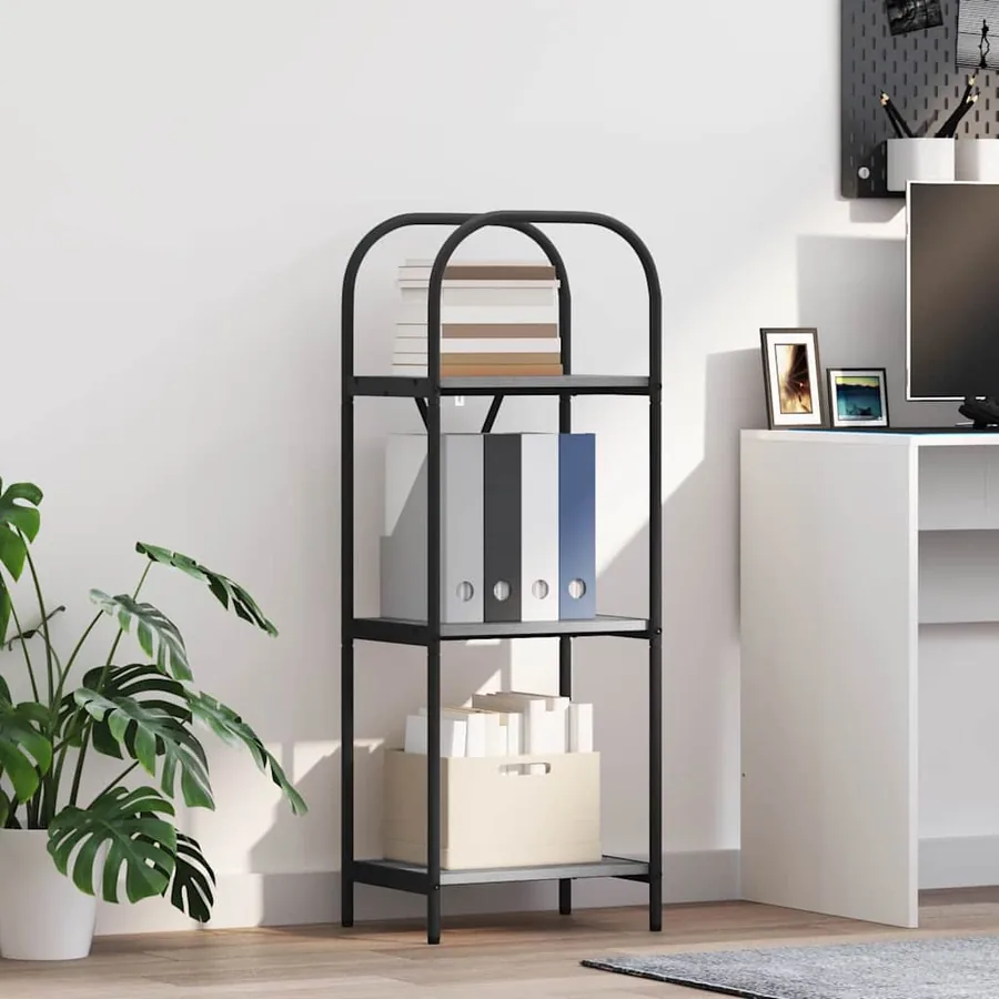 Étagère Gris Sonoma 40 x 30 x 109 cm Bois d'ingénierie