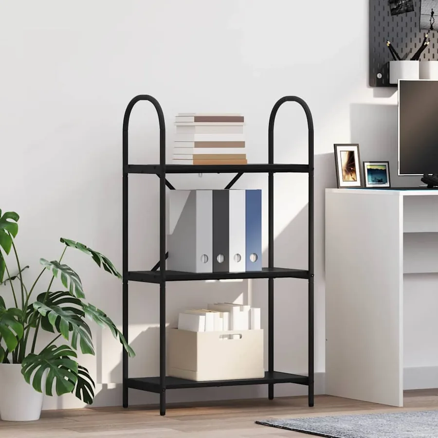 Étagère Chêne noir 60 x 30 x 109 cm Bois d'ingénierie