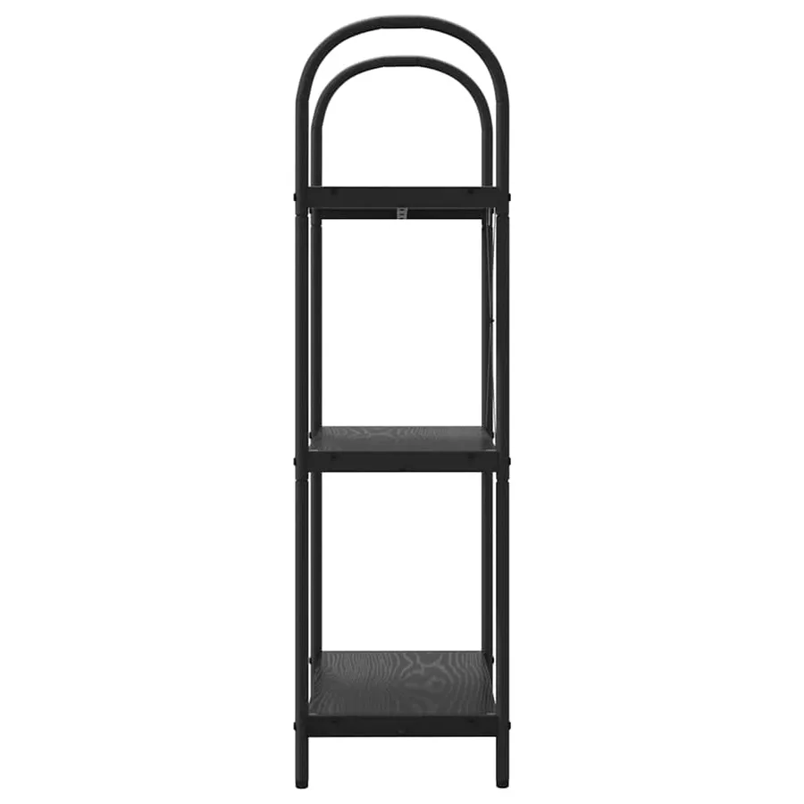 Étagère Chêne noir 60 x 30 x 109 cm Bois d'ingénierie - 6