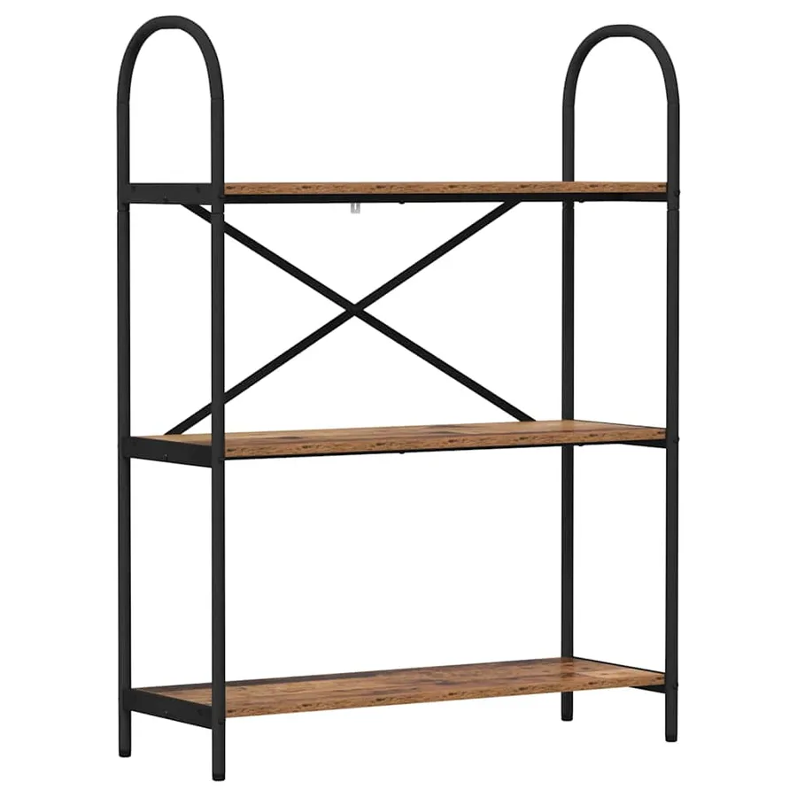 Étagère Bois ancien 80 x 30 x 109 cm Bois d'ingénierie - 2
