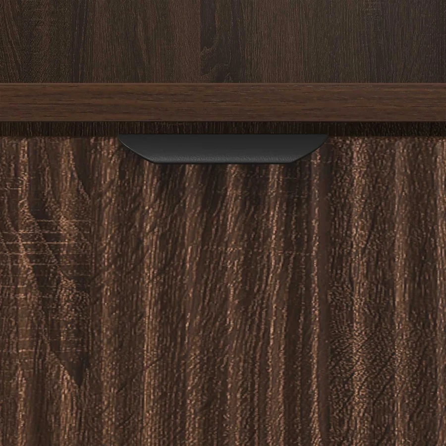 Cabinet de chevet 2 pcs Chêne marron 49 x 36 x 61 cm - 9