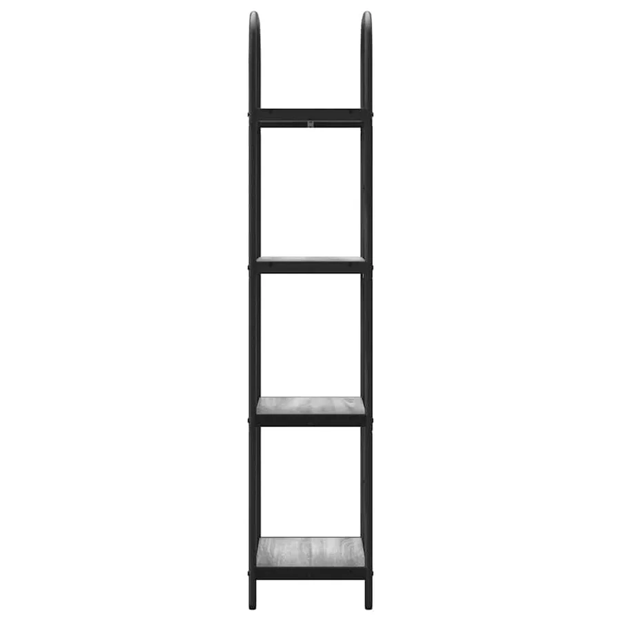 Étagère Gris Sonoma 40 x 30 x 146 cm Bois d'ingénierie - 6