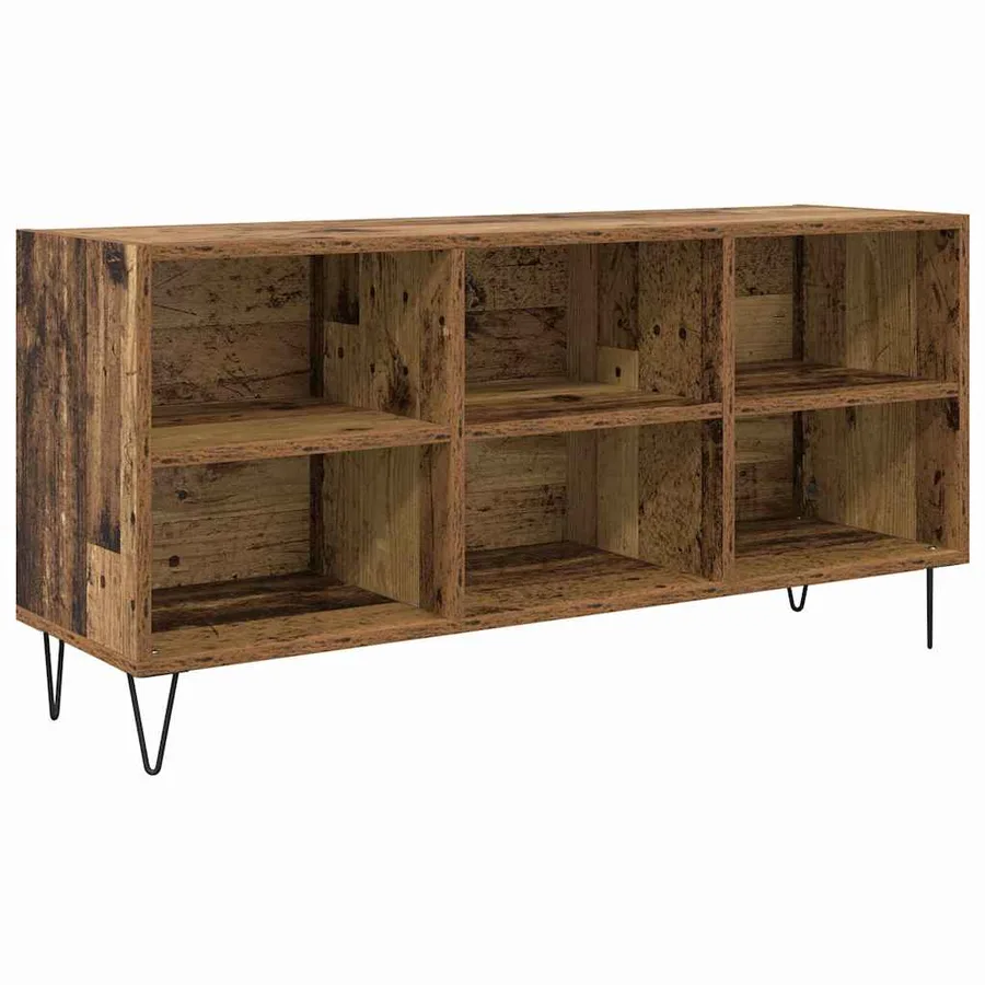 Meuble TV Bois Ancien 103,5 x 30 x 50 cm Bois d'ingénierie - 2