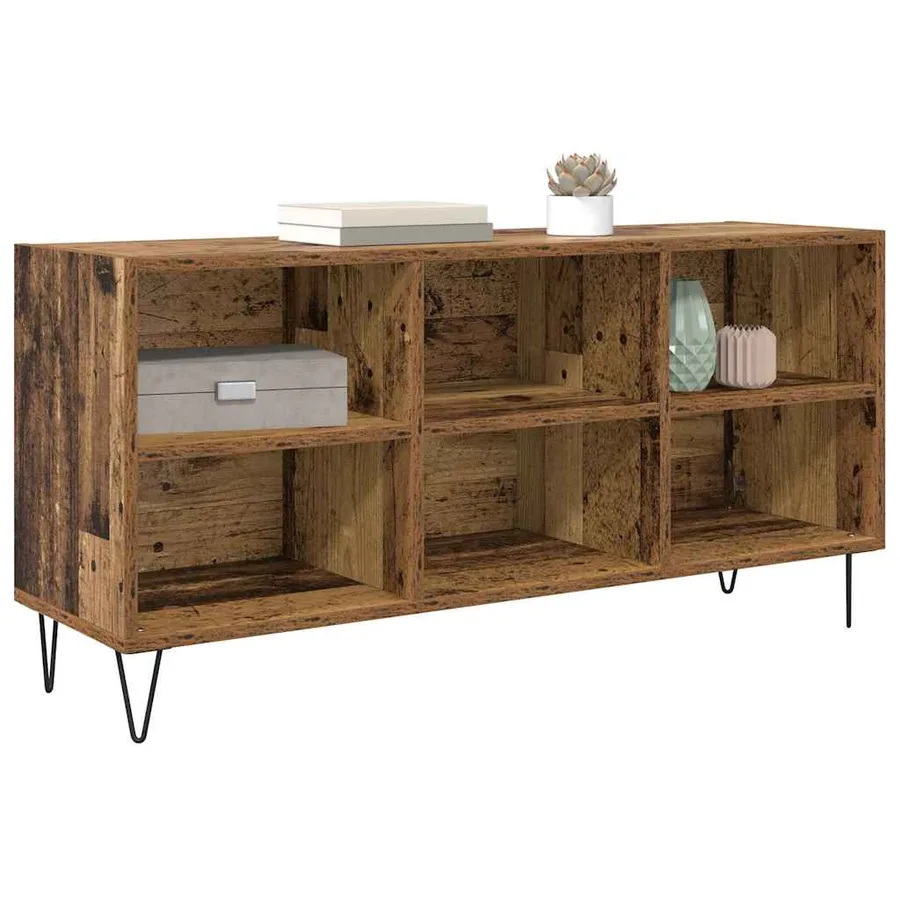 Meuble TV Bois Ancien 103,5 x 30 x 50 cm Bois d'ingénierie - 3