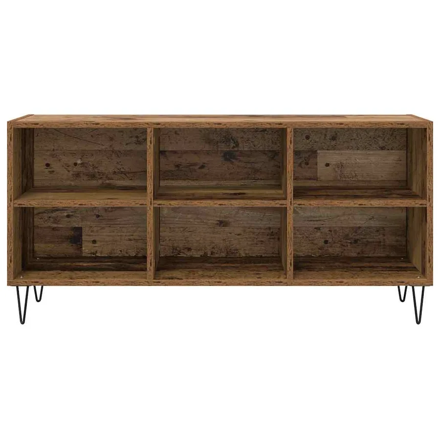 Meuble TV Bois Ancien 103,5 x 30 x 50 cm Bois d'ingénierie - 5