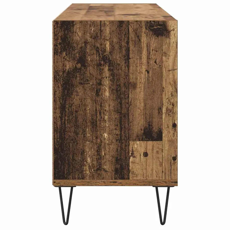 Meuble TV Bois Ancien 103,5 x 30 x 50 cm Bois d'ingénierie - 6