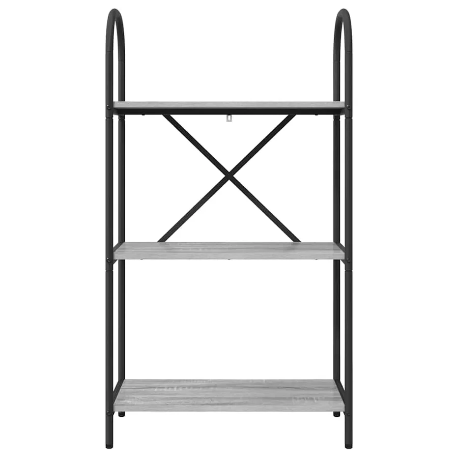 Étagère Gris Sonoma 60 x 30 x 109 cm Bois d'ingénierie - 5