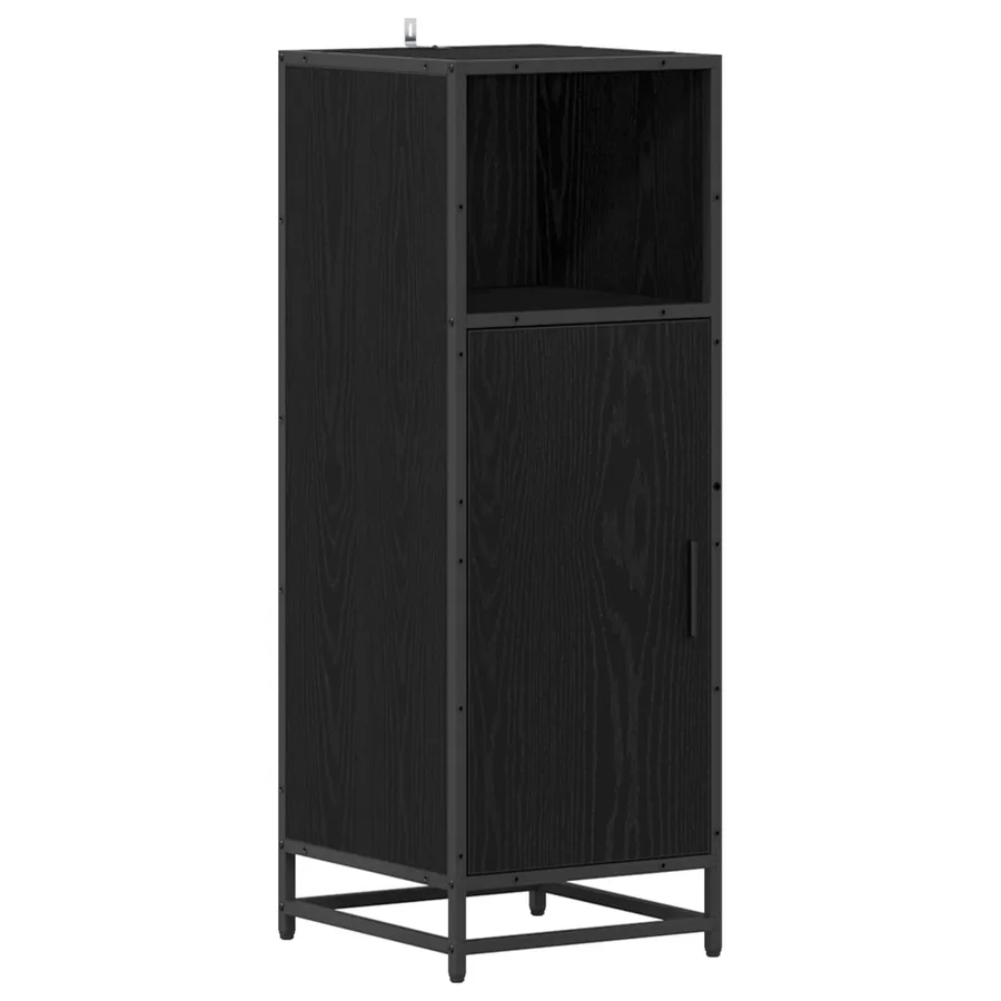 Ensemble de mobilier de salle de bain 3 pcs Chêne noir - 6