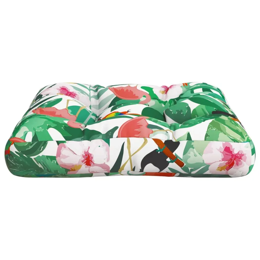 Coussin de palette multicolore 58x58x10 cm tissu Oxford - 5