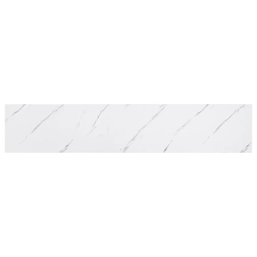 Étagère Murale 2 pcs Marbre blanc 120 x 23,5 x 4 cm - 10